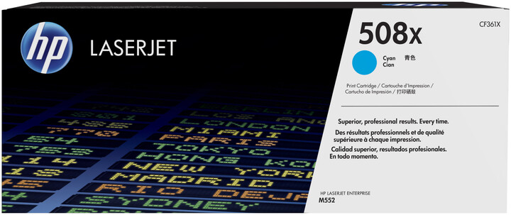 Toner HP 508X, i kaltërt