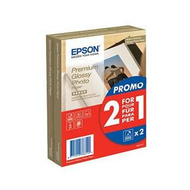 Letër për printer Epson Premium Glossy Photo Paper, 255g, A6, 2x40