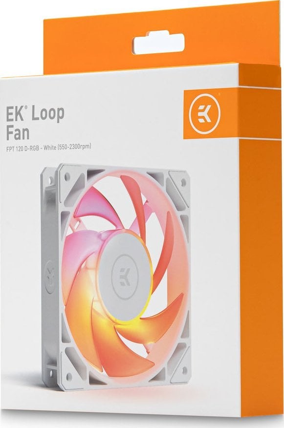 Ftohës EKWB EK-Loop FPT 120 D-RGB, 120 mm, i bardhë