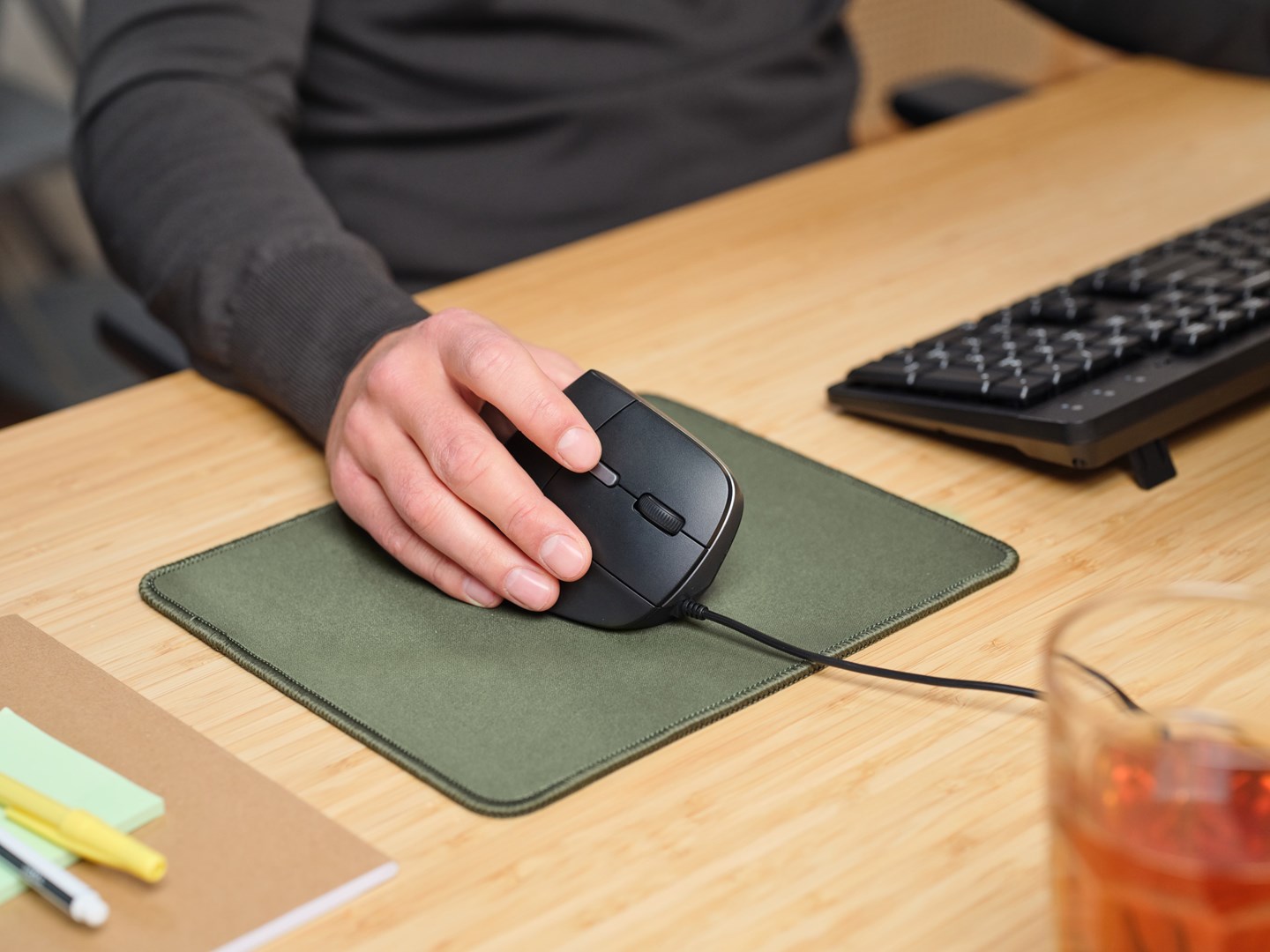 Maus Trust Bayo II Ergonomic USB-A, i zi