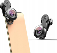 Objektiv fisheye Apexel APL-HB195, 195°, HD, për telefon