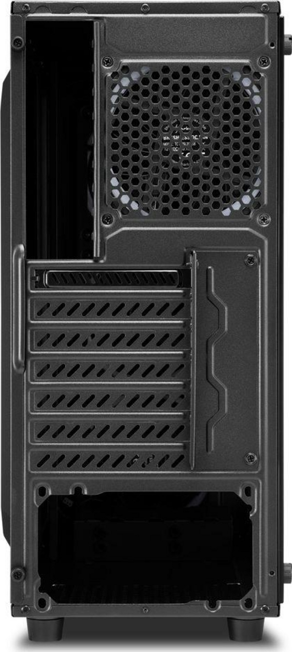 Kasë Sharkoon Sharkoon TG4M RGB ATX, e zezë 