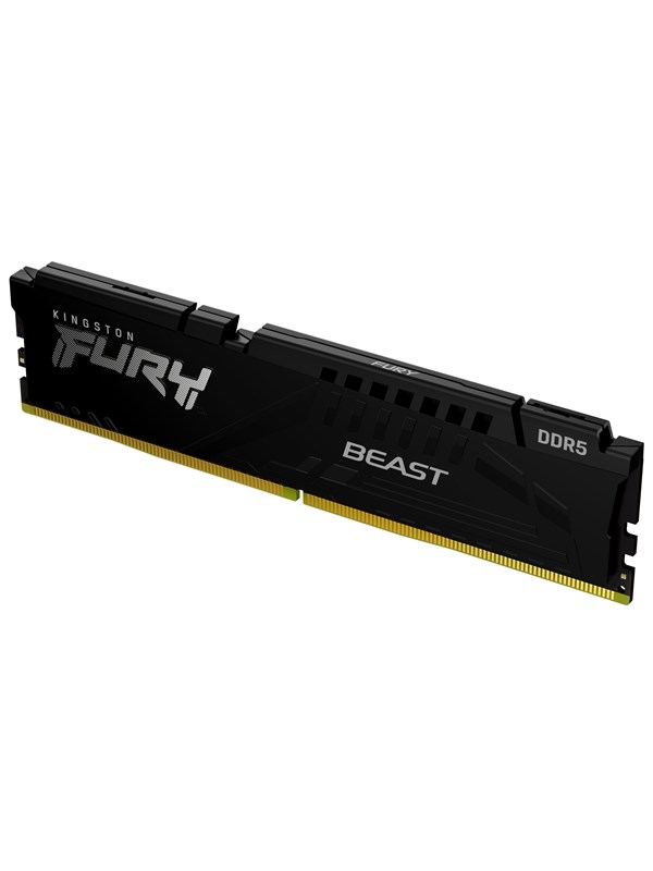 Memorie RAM Kingston FURY Beast 32GB DDR5, 6000MT/s, CL30, EXPO, e zezë