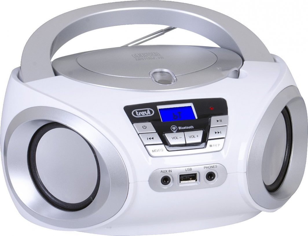 Boombox Trevi CMP 544 BT, CD MP3, Bluetooth USB AUX, i zi
