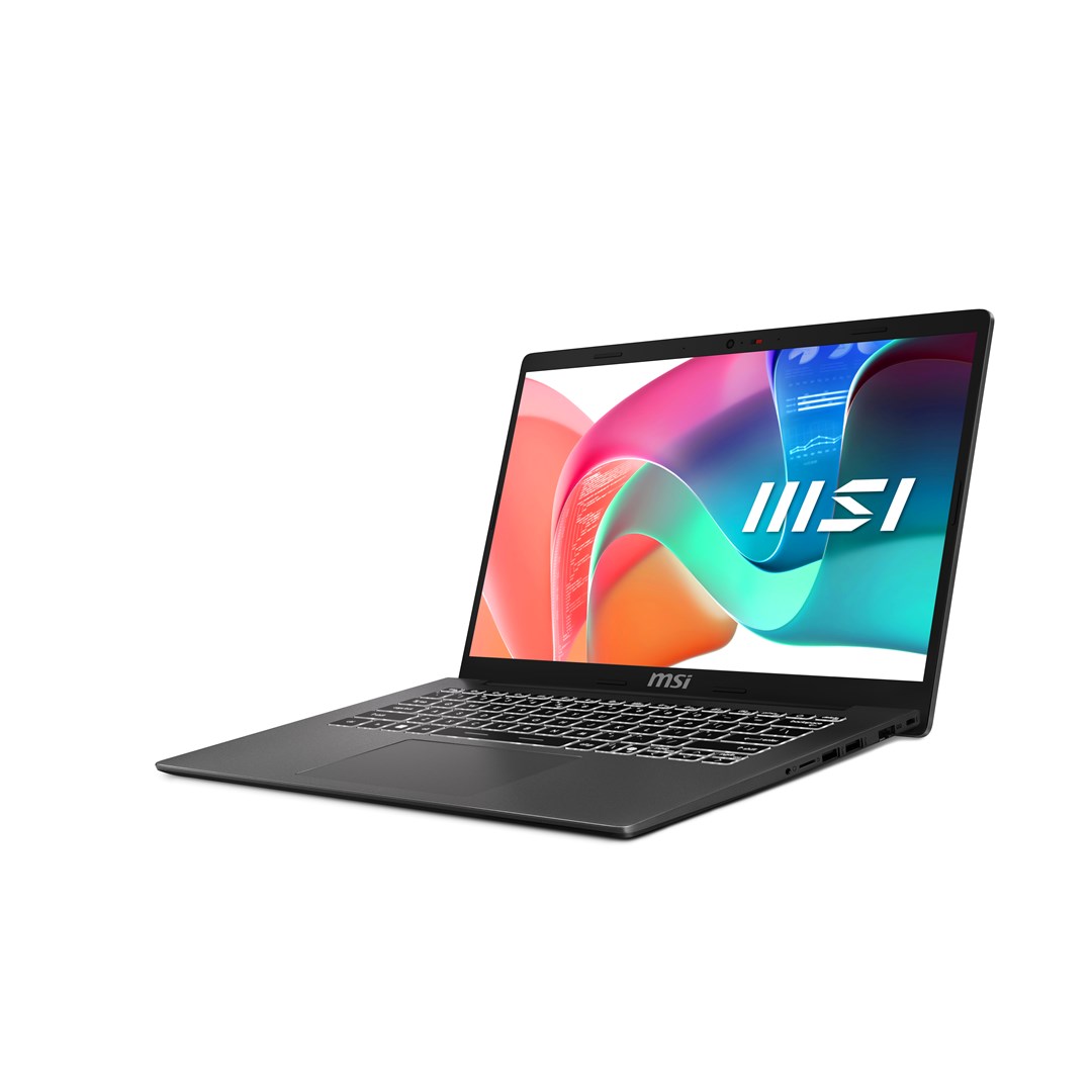Laptop MSI Modern 14 F13MG, 14" FHD, 13th gen Intel Core i5, 16GB RAM, 512GB SSD, Intel Iris Xe Graphics, i hirtë