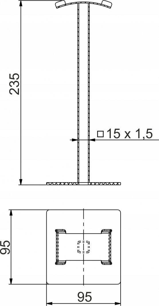 Mbajtëse për kufje Gamet AD82-L2, e zezë