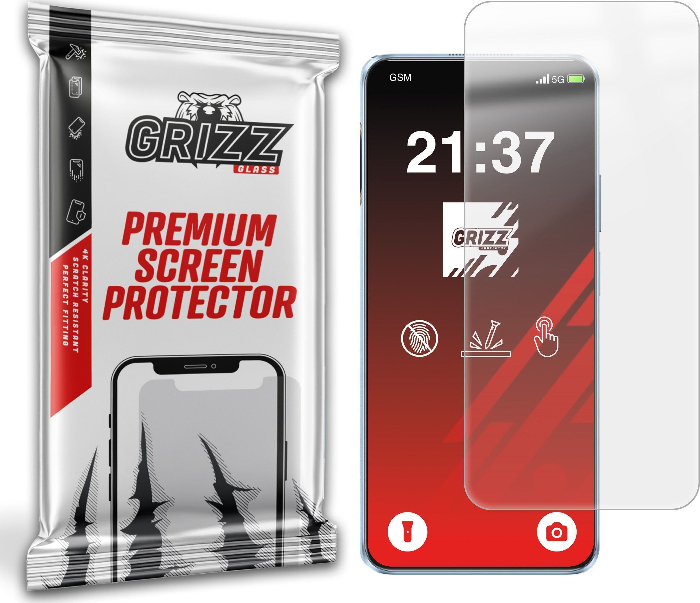 Folje mbrojtëse Grizz PaperScreen për Huawei Nova 13i, anti-fingerprint, mat