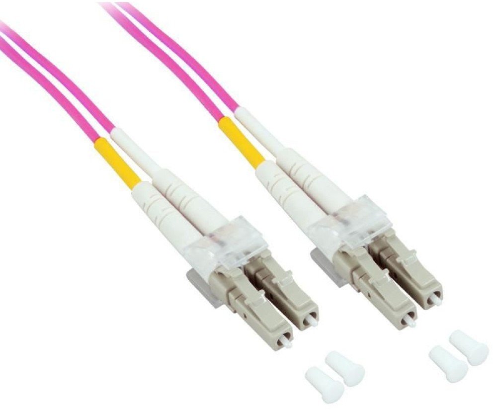 Kabllo fibër optike Logon Fiber Patch 50/125, LC LC, 2m, jeshile