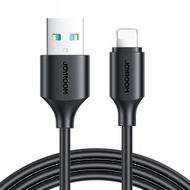 Kабел за полнење Joyroom S-A9, USB-A во Lightning, 3A, 1m, црн