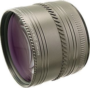 Lente makro konvertuese Raynox DCR-5320PRO, 3 në 1, rezolucion i lartë, argjendtë