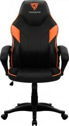 Karrige gaming ThunderX3 Aerocool EC1, mekanizëm ngritjeje hidraulike, rrotullim 360°, portokalli