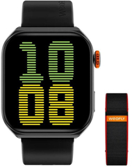 Ora inteligjente Amazfit Weofly Edge 2, Bluetooth, rezistente ndaj ujit, e zezë