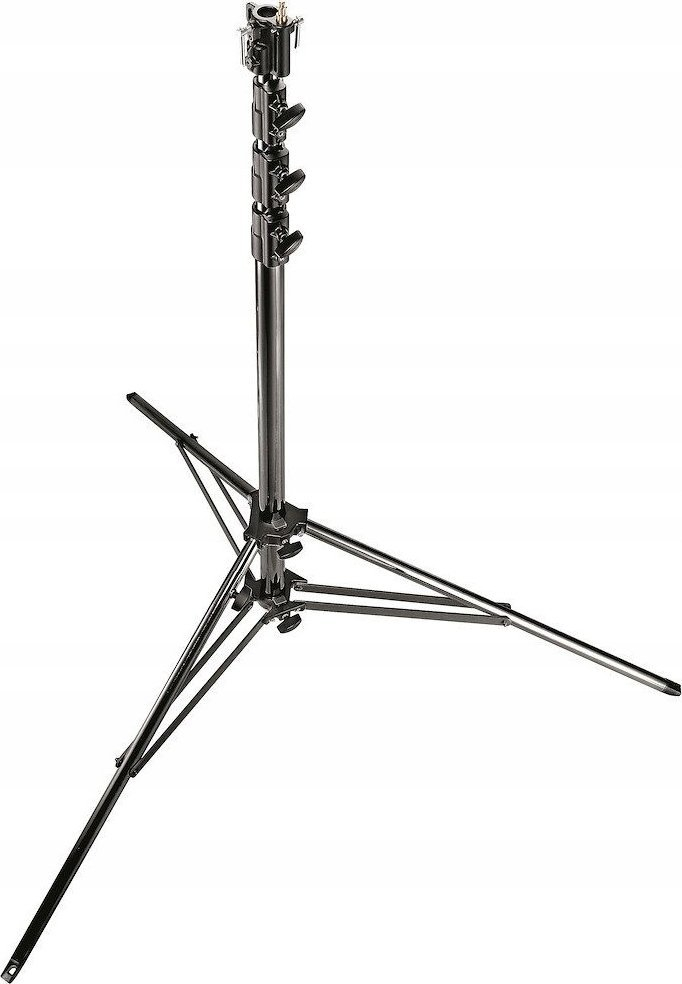 Stativ ndriçimi Manfrotto 270BSU Super Stand, profesional, metalik, i zi