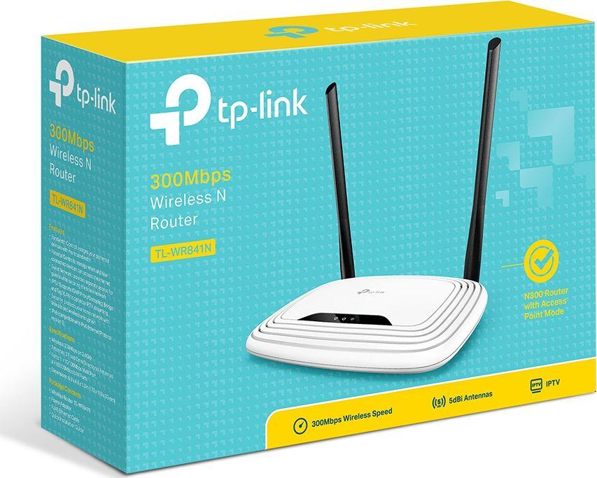 Router TP-Link TL-WR841N, i bardhë