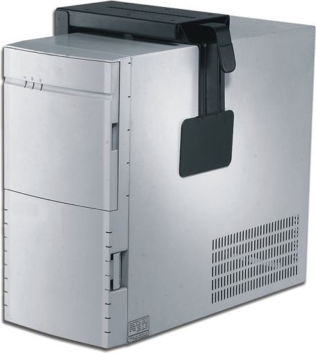 Mbajtëse kompjuteri Neomounts CPU-D100BLACK, nën tavolinë, deri 30 kg, e zezë