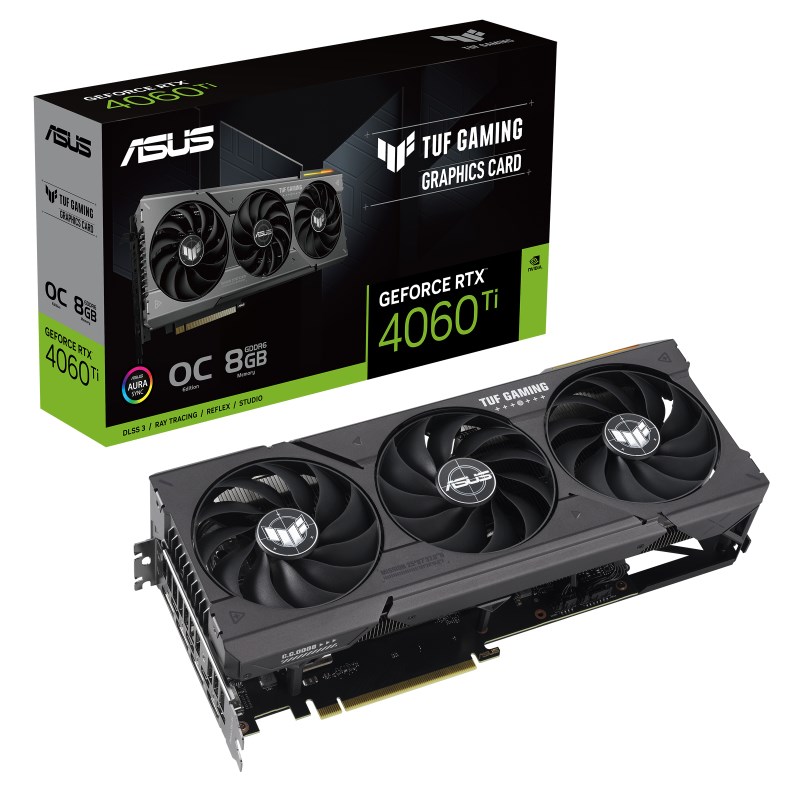 Kartelë grafike Asus TUF Gaming GeForce RTX 4060 Ti OC 8GB GDDR6