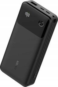 Powerbank Anker 30W PD, 20000mAh, ekran digjital, i zi