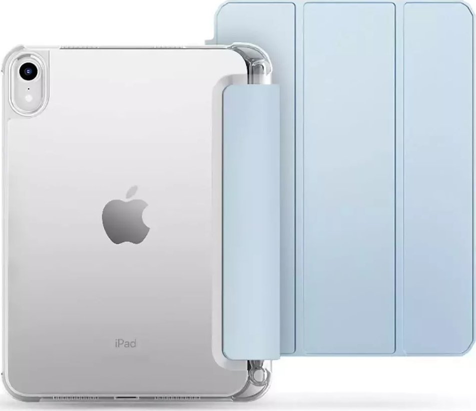 Mbulesë tablet Tech-Protect SC Pen Hybrid për iPad 10.9" 2022 gjenerata e 10-të, me vend për Apple Pencil, transparente