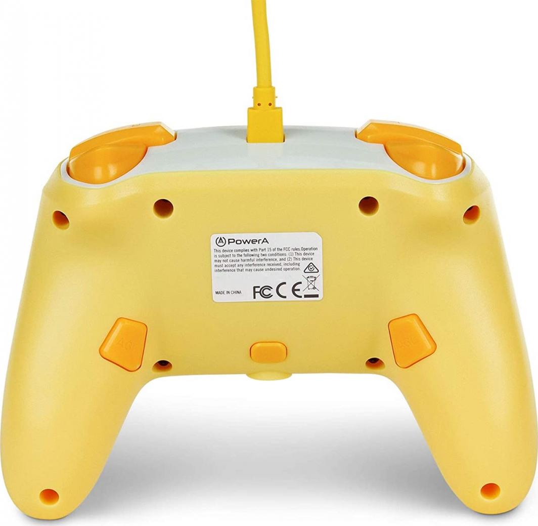 Kontroller PowerA Animal Crossing Isabelle, me kabllo, i verdhë
