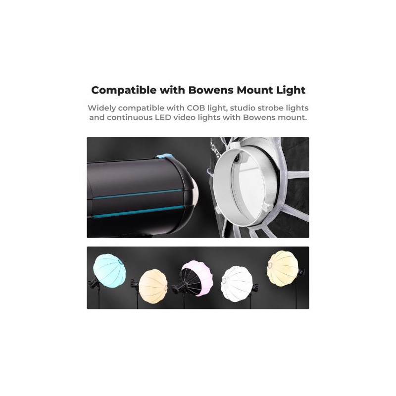 K&F Concept Softbox Lantern për Bowens 65cm