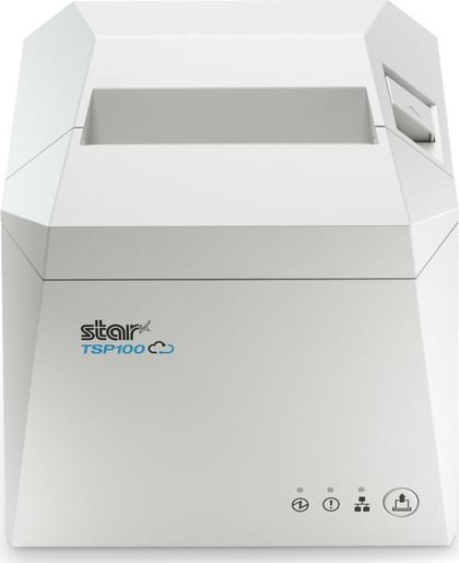 Printer termik POS Star Micronics TSP100IV, 203 DPI, USB LAN WiFi, i bardhë