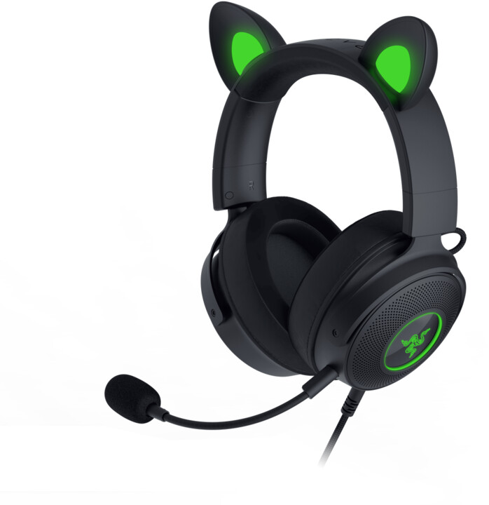 Kufje Razer Kraken Kitty ed. V2 Pro, të zeza