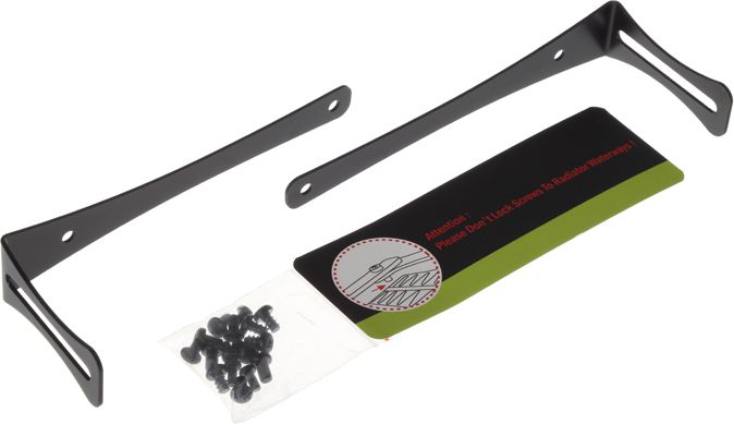 Mbajtëse radiatori Bitspower BP-120RADH-BK, për radiator 120mm, metalike, e zezë