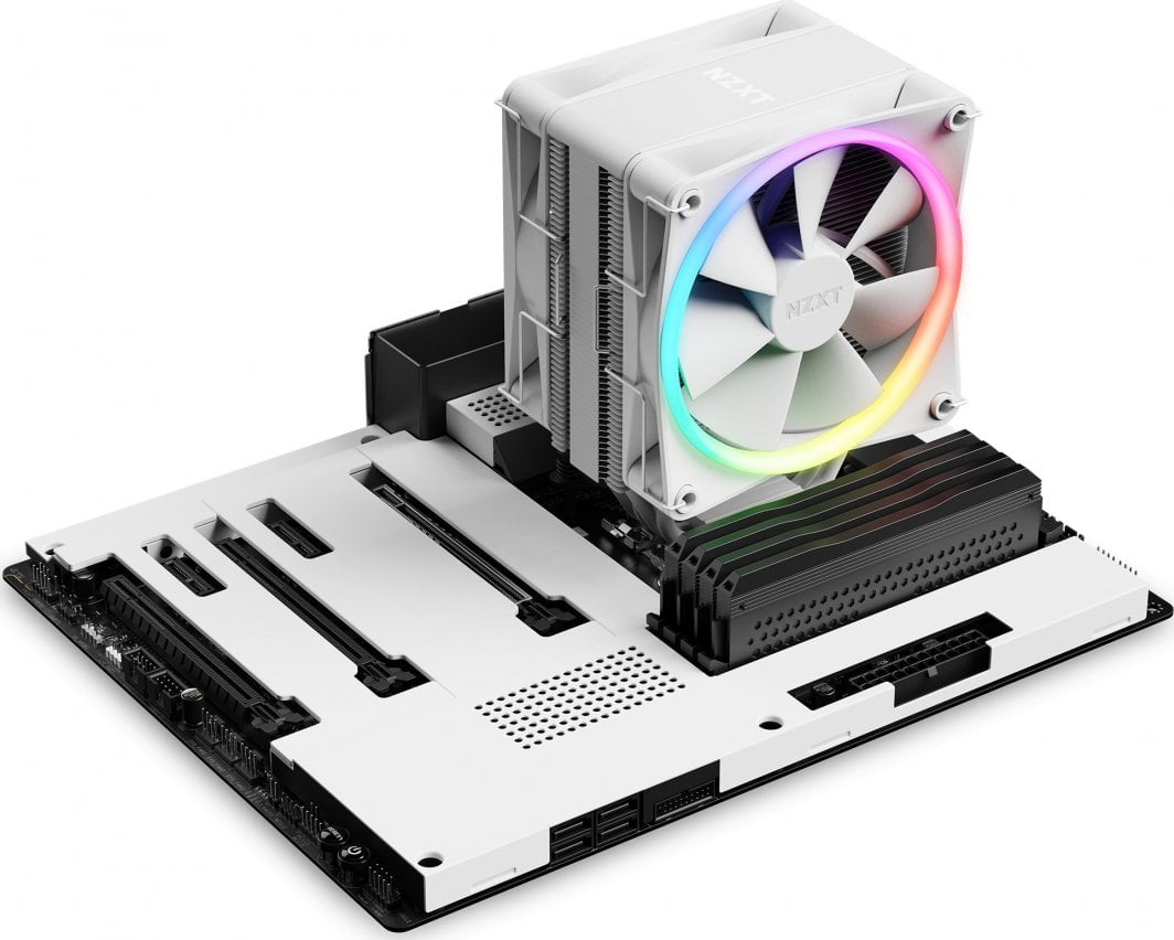 Ftohës për procesor Nzxt T120 (RC-TN120-W1), 1150/1151/1155/1156/1200,AM4,1700/1851, i bardhë