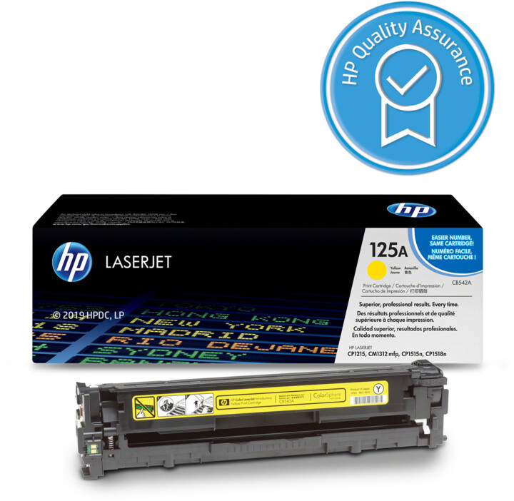 Toner HP CB542A, i verdhë