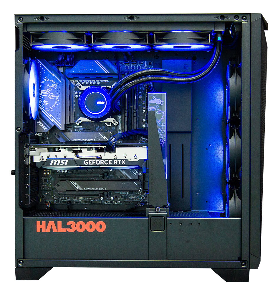 Kompjuter HAL3000 Master Gamer Pro Super, Intel i5-14600KF, 32GB RAM DDR5, 2TB SSD, RTX 4070 Ti Super, i zi