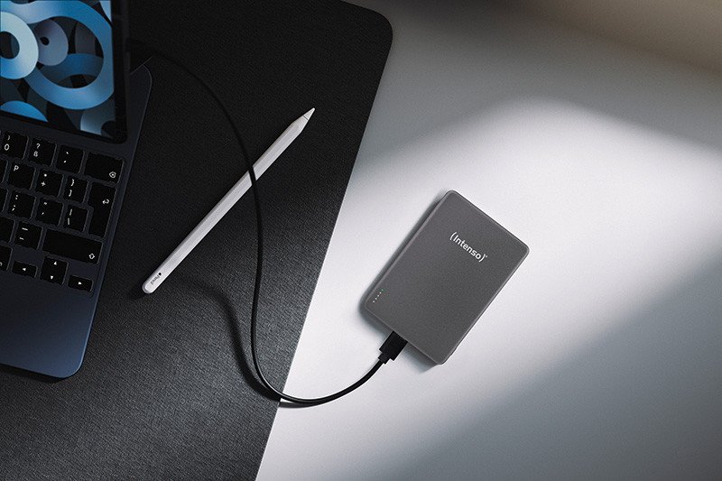 Powerbank Intenso MW10000, 10000mAh, USB C PD 20W, gri