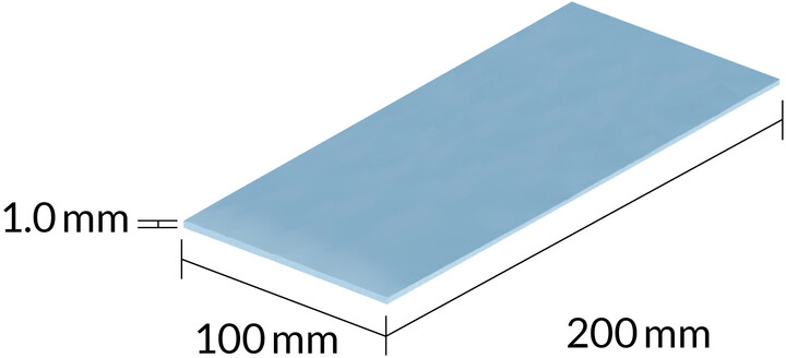 Pad termik Arctic TP-3, 200x100x1mm, 2 copë