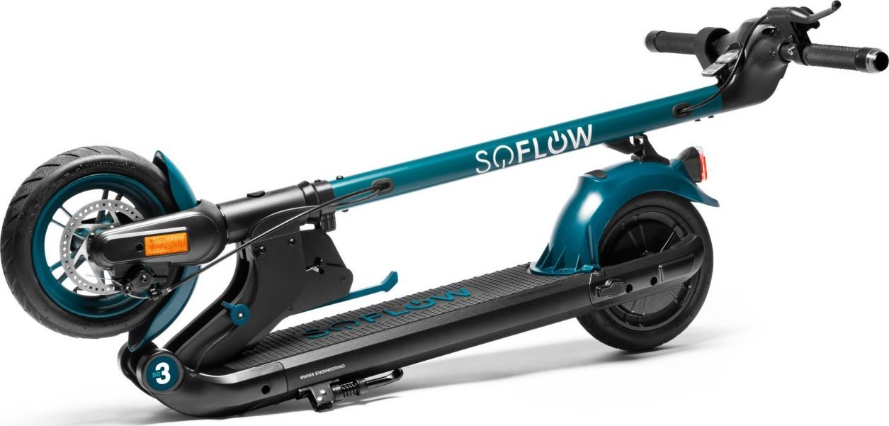 Trotinet elektrik So Flow SO3 PRO, 350W, bateri 10.5Ah, i zi