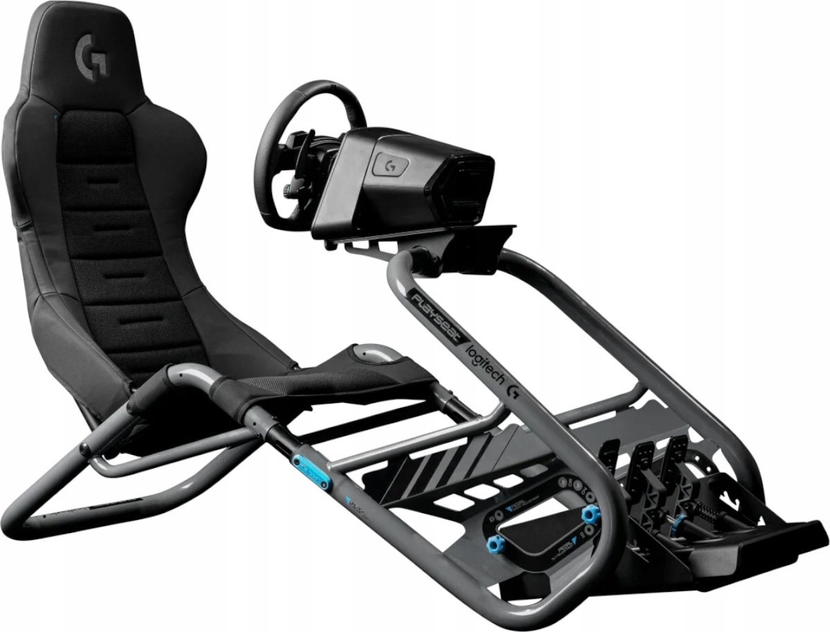 Karrige gaming Playseat Trophy Logitech G Edition, cockpit universal, material ActiFit, e zezë