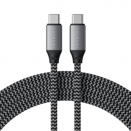 Kabllo karikimi Satechi, USB-C - USB-C, 2m, e hirtë