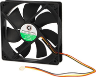Ventilator ftohës Blow Fan 3 fire, 120 x 120 x 25 mm, 24V, i zi