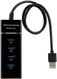 HUB USB RoGer AD15651, 4x USB 3.0, 5 Gbps, i zi