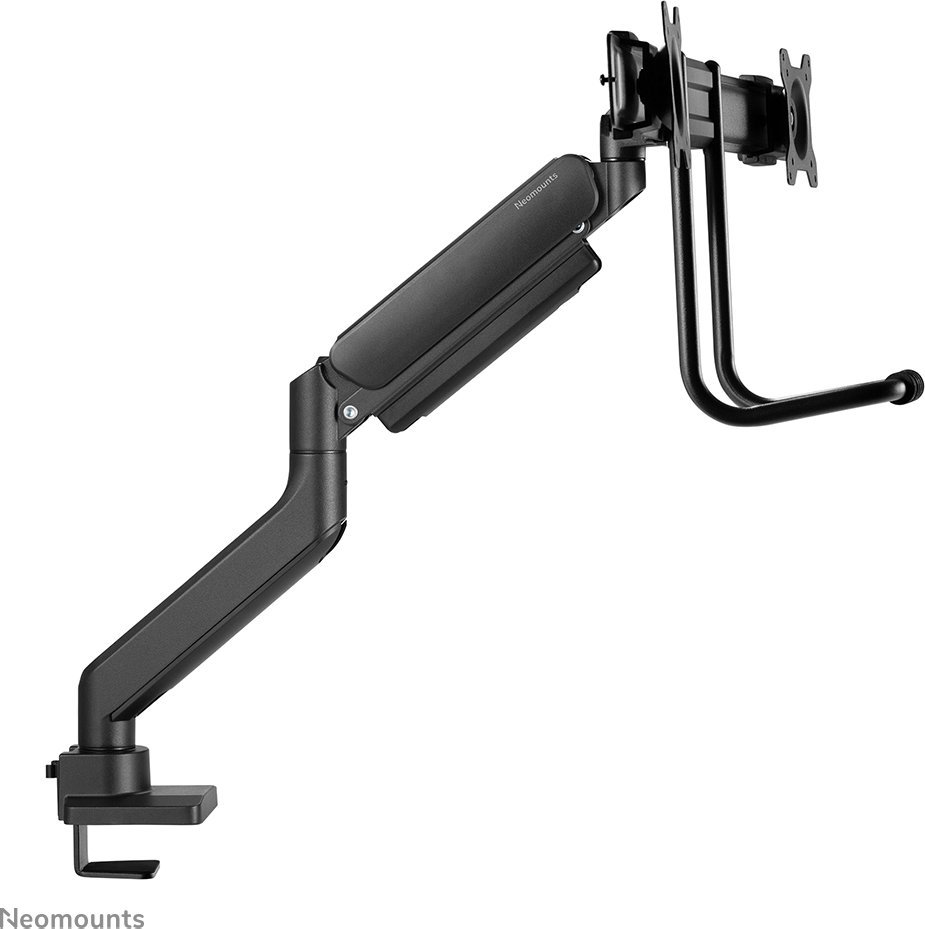 Mbajtës tavoline për monitorë Neomounts DS75-450BL2, për 2 monitorë 17"-32", i zi