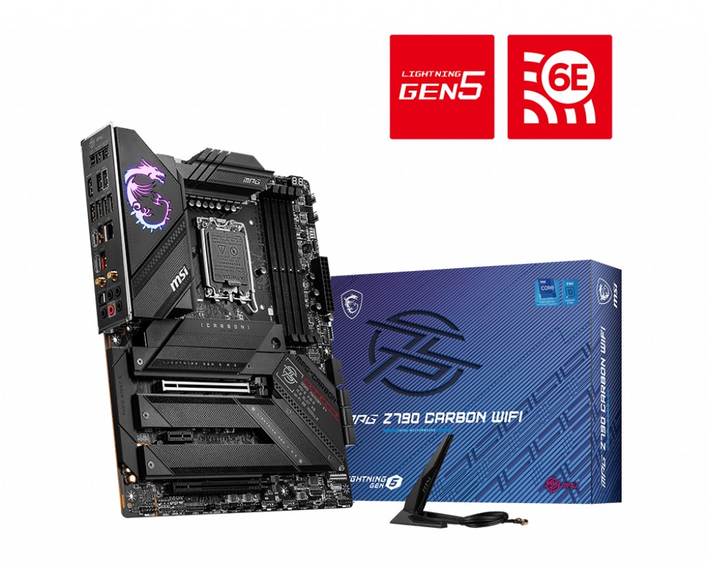 Pllakë amë MSI MPG Z790 Carbon WiFi, LGA 1700, DDR5, e zezë