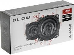 Altoparlantë për veturë Blow WH-1416, 4", 100W, komplet me maska, të zinj