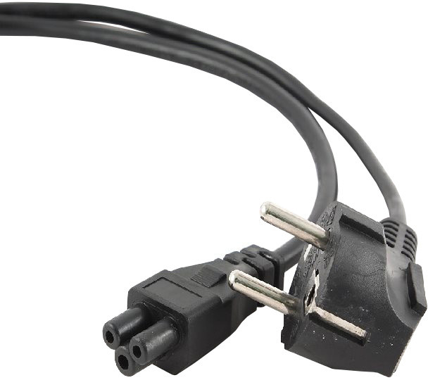 Kabllo Gembird CABLEXPERT për përshtatës të laptopit, 3pin, 1.8m