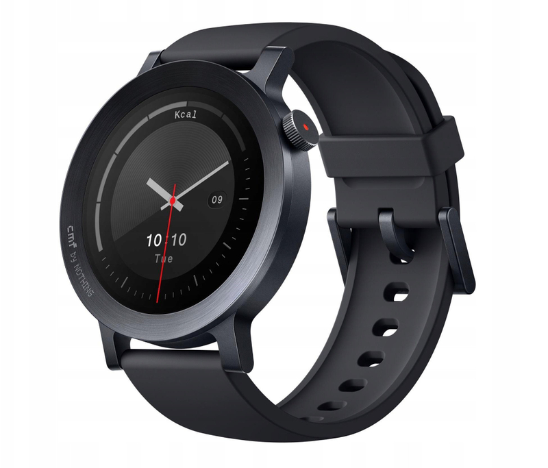 Orë inteligjente CMF Watch 3 Pro 47mm, GPS, Bluetooth, gri e errët