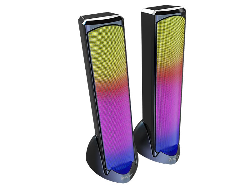 Altoparlantë Tracer Sigma 2.0, Bluetooth, USB, RGB, të zinj