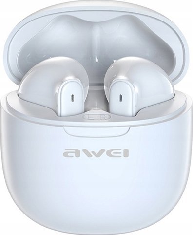 Kufje wireless Awei T68, TWS, Bluetooth 5.3, anulim zhurme, të zeza