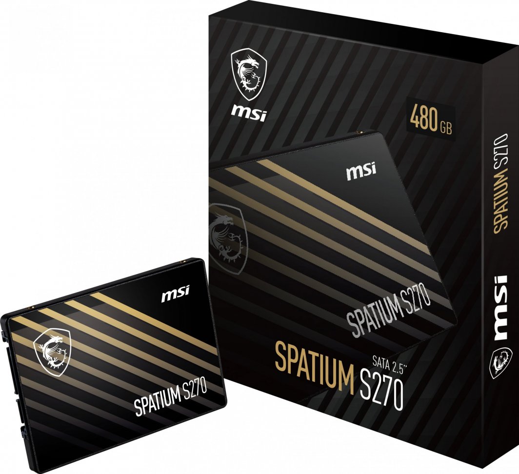 Disk SSD MSI Spatium S270, 240GB, 2.5" SATA III