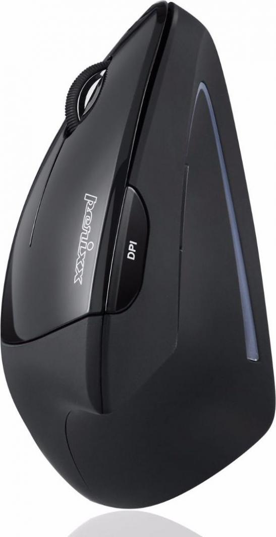 Maus Perixx Perimice-713L, për majtakë, wireless, USB, i zi