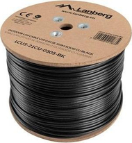 Kabllo Lanberg Outdoor CU LCU5-21CU-0305-BK, 51-350m, e zezë