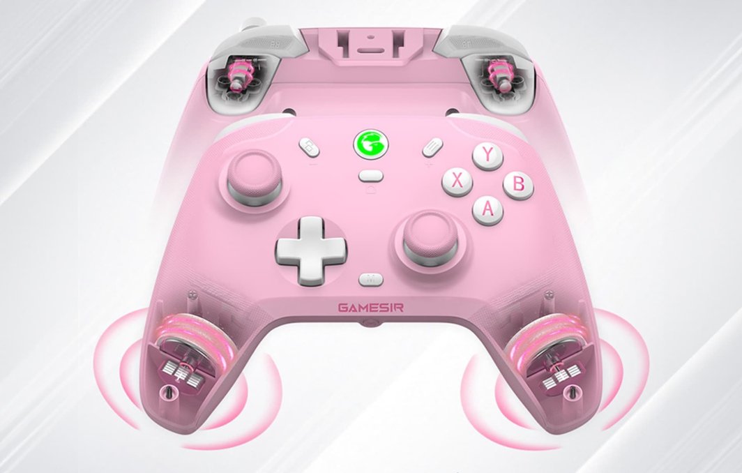 Kontroller GameSir T4 Cyclone Pro, wireless, rozë