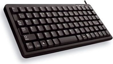 Tastierë Cherry Compact, me kabllo, FR, bezhë