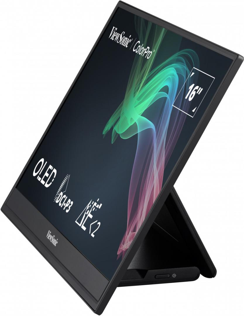 Monitor portativ ViewSonic VP16 OLED, 15.6", USB C, i zi